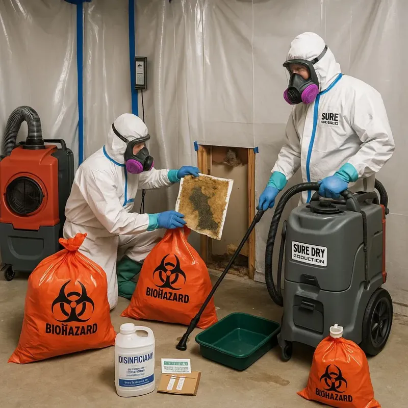 Contaminated Water Handling Protocols process in Darien, CT